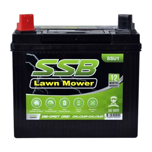 SS Lawn Mower Battery U1 SSU1 - 12Volts, 380CCA, 28Ah