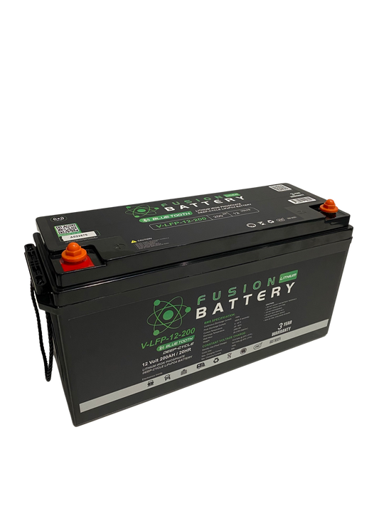 Fusion V-LFP-12-200 Deep-Cycle 12V 200Ah Lithium Battery