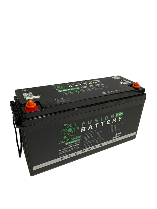 Fusion V-LFP-12-200 Deep-Cycle 12v 200Ah Lithium Battery