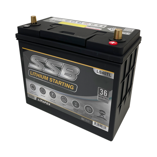 SSB LS40TL 12v 40Ah 1000CCA Lithium Starting Battery