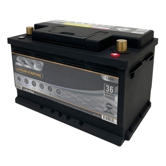 SSB LS66 12v 60Ah 1400CCA Lithium Starting Battery