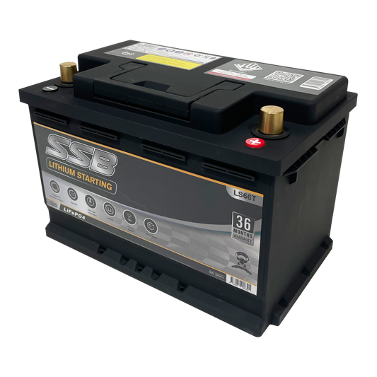 SSB LS66T 12v 80Ah 1600CCA Lithium Starting Battery