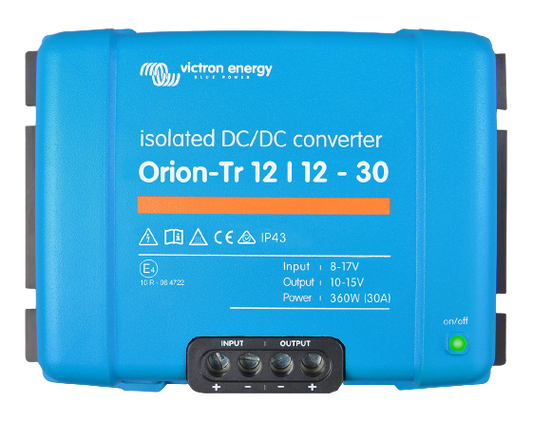 Victron Orion-Tr 12/12-30A (360W) Isolated DC-DC converter