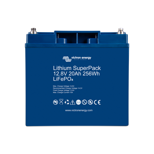 12V 20AH Victron Lithium SuperPack Battery