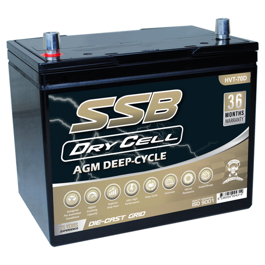 HVT Deep Cycle HVT-70D - 12Volts, 620CCA, 85Ah