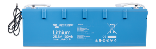 Victron LiFePO4 Battery 25.6V 100Ah Smart - BAT524110610