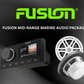 Fusion Mid-Range Marine Audio Package