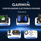 GARMIN STARTER MARINE ELECTRONICS PACKAGE