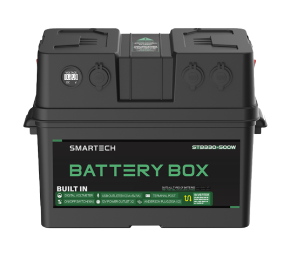 Smartech Battery Box N86/D31 Size with 500W Inverter