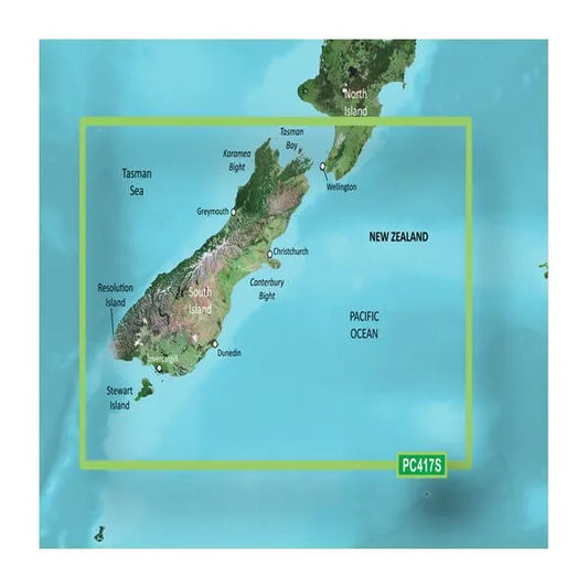 BlueChart g3 Vision microSD - New Zealand South