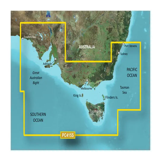 BlueChart g3 microSD with SD Adaptor - Port Stephens - Fowlers Bay