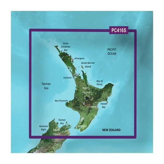 BlueChart g3 microSD with SD Adaptor - New Zealand North