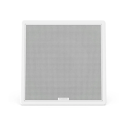 Fusion® FM Series Marine Subwoofers, 10" 400-Watt Square White Flush-Mount Marine Subwoofer