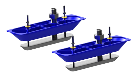 StructureScan Dual Thru-Hull (Stainless Steel)
