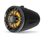 Fusion® XS Series Marine Wake Tower Speakers, 6.5" 200-Watt Sports Black Marine Wake Tower Speaker with RGB LED Lighting