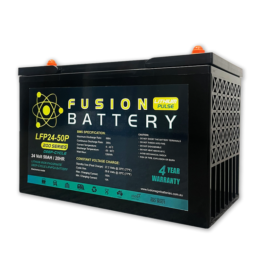 Fusion Pulse 24v 50Ah Lithium Battery