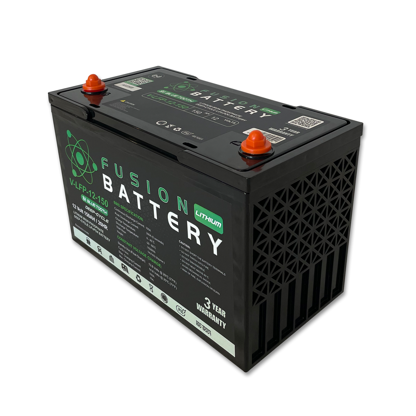 Fusion V-LFP-12-150 Deep-Cycle 12V 150Ah Lithium Battery